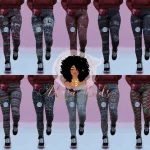 Christmas Leggings for MP Female V1.0