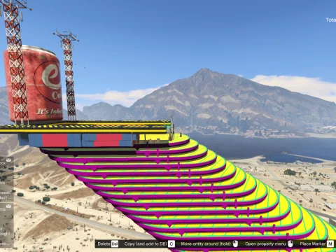 Cola Down stair Ramp Challenge [Menyoo] V1.0