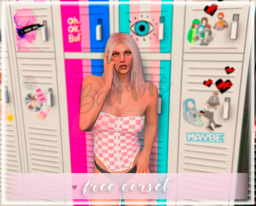 Corset Top for MP Female V1.0