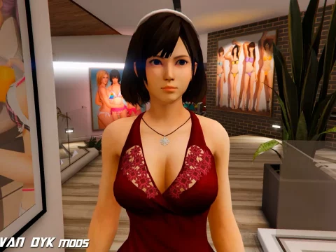 DOA Kokoro Red Dress V [Add-On Ped] V1.0