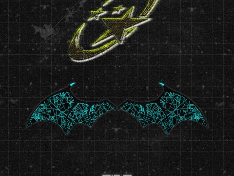 Demon cyber Wings [Replace / FiveM / Rage MP]
