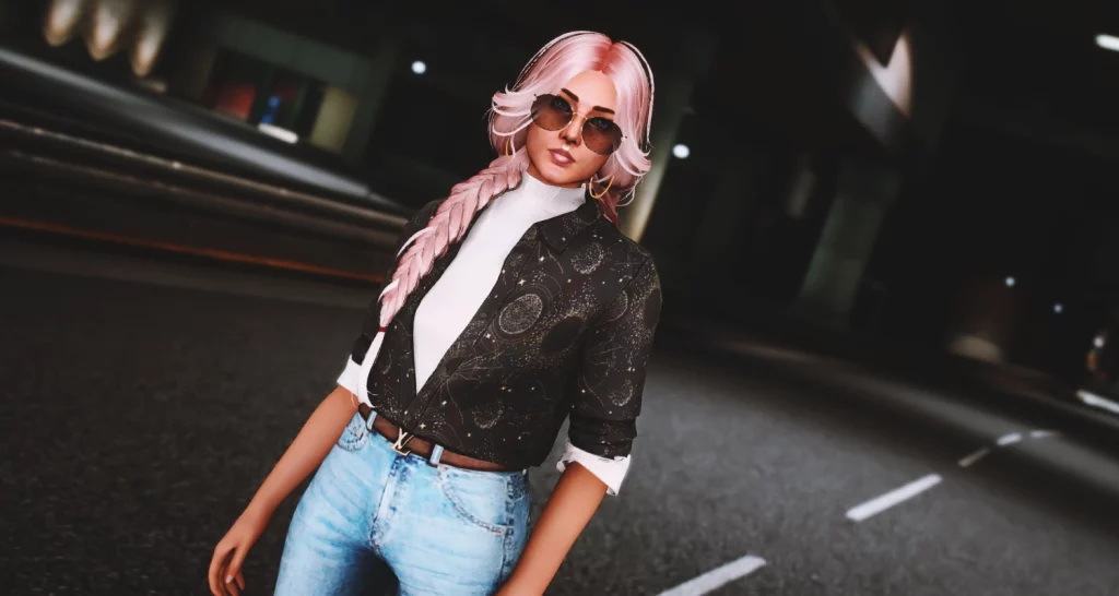 Double braids for MP Female V1.0