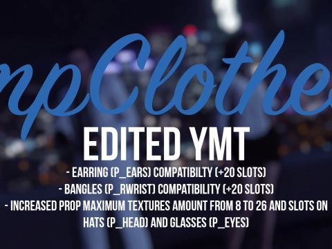 Edited YMT for MpClothes (Female Only) V1.0