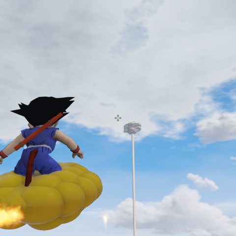 Flying Nimbus Cloud | Dragon Ball – GTA 5 mod