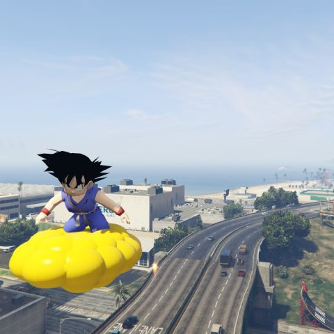 Flying Nimbus Cloud | Dragon Ball – GTA 5 mod