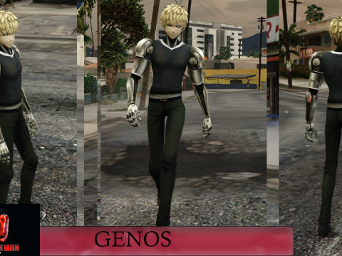 Genos One Punch Man [Add-On Ped/ FiveM] V1.0
