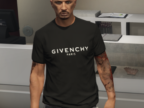 Givenchy T-Shirt for MP Male V1.0