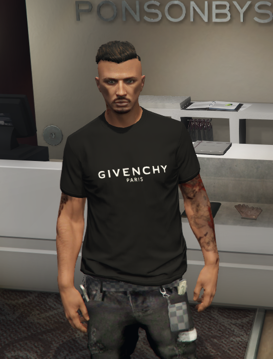 haircut digit hardware Givenchy T-Shirt for MP Male V1.0 – GTA 5 mod