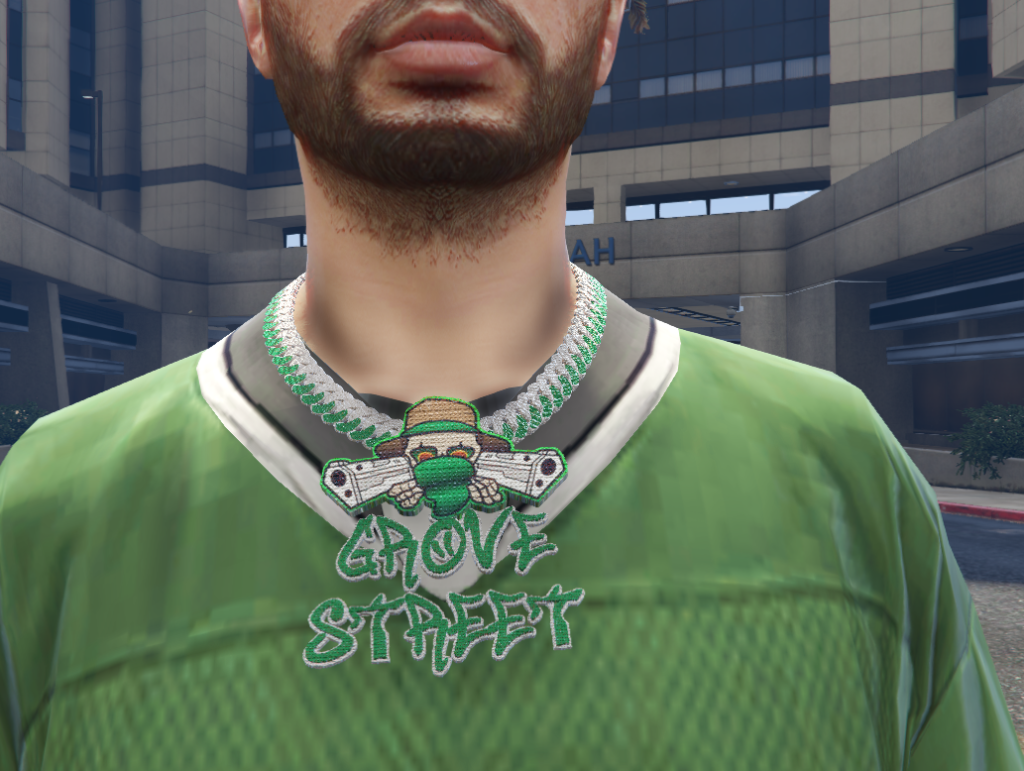 Grove Street Chain for MP Male V1.0
