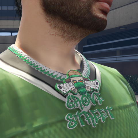 Grove Street Chain for MP Male V1.0 – GTA 5 mod