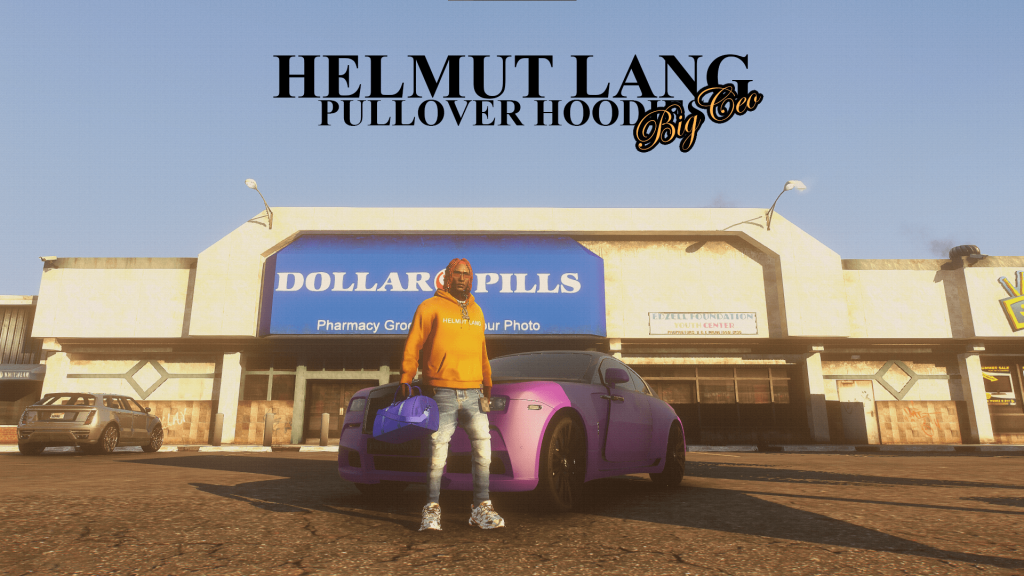 HELMUT LANG Pullover Hoodies For MP Male V1.0
