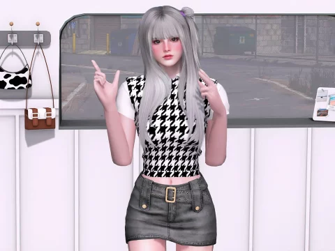Hair Bunny For MP Female V1.0