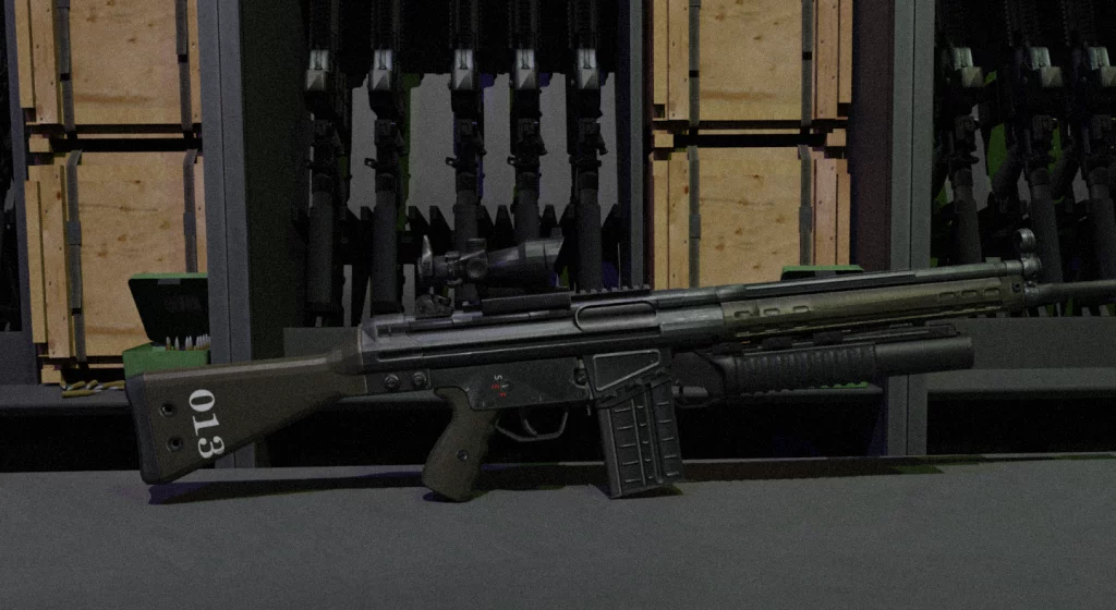 Heckler & Koch G3 [ Replace / FiveM] BETA V1.0