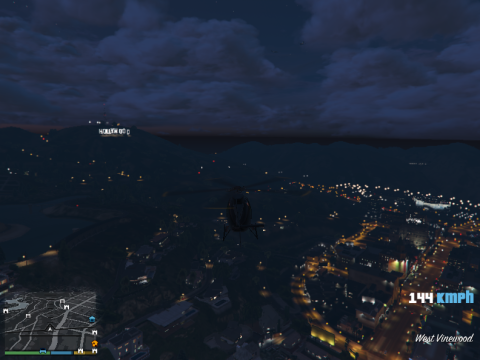 Hollywood Real Sign (Replace for Vinewood Sign) V1.0