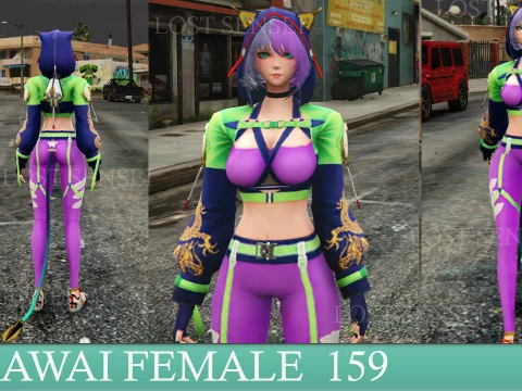 Kawai Female 159 [Add-On Ped / FiveM]