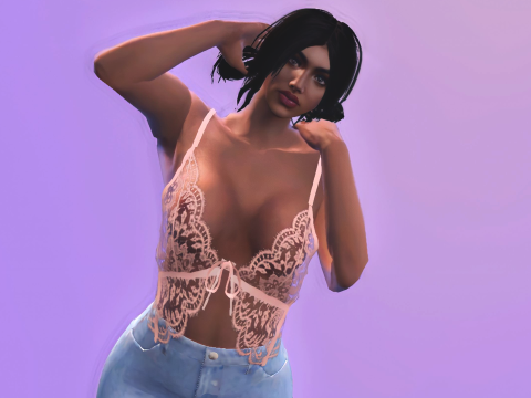 Little Lace Top for MP Female V1.0