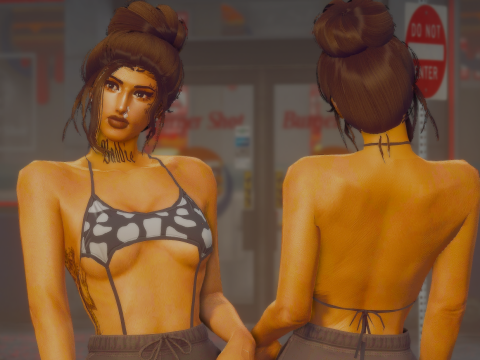 Melaysia Bun For MP Female