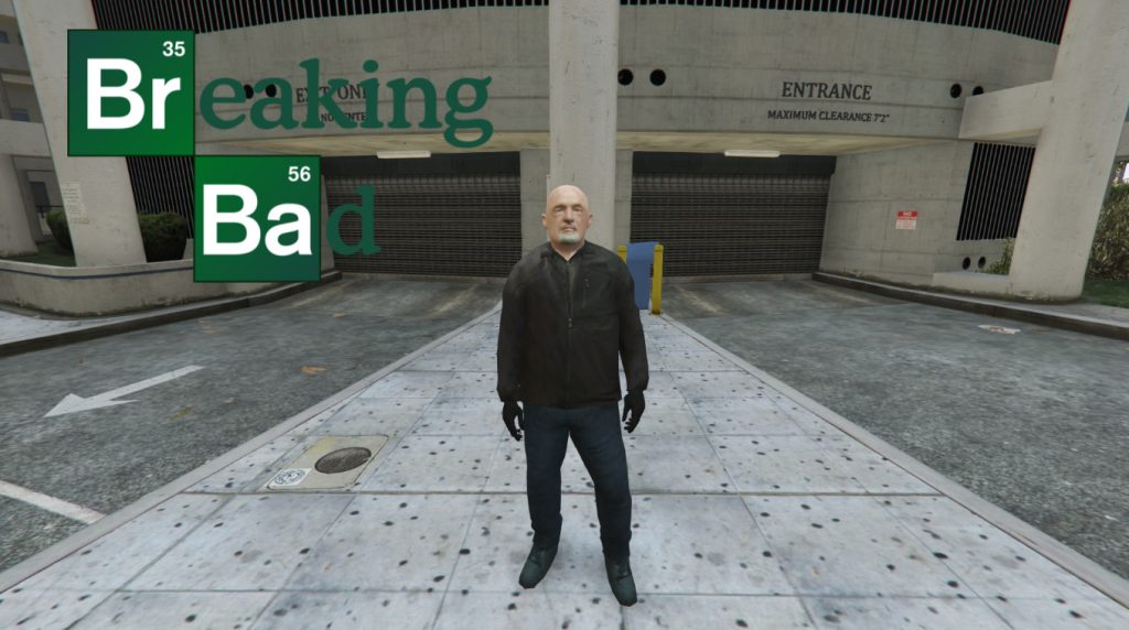Mike Ehrmantraut “Kid named Finger” (Breaking Bad) [Add-on ped]
