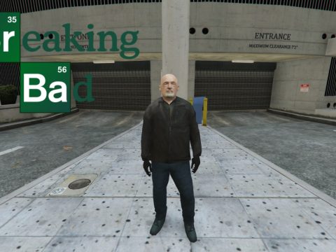 Mike Ehrmantraut “Kid named Finger” (Breaking Bad) [Add-on ped]