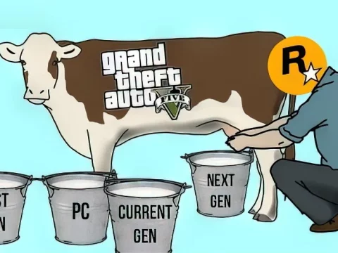 Milking Grand Theft Auto V V1.0