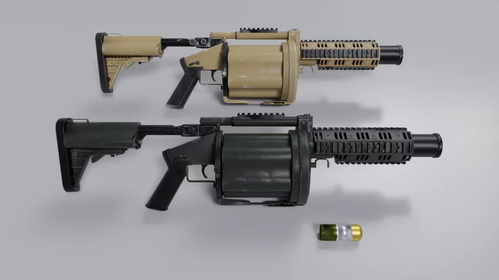 Milkor M32 Multi-shot Grenade Launcher [Replace | Animated] V1.0