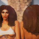 Natural hair for MP Female V1.0