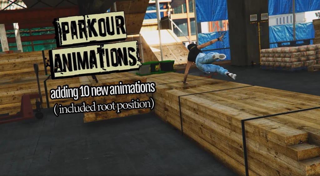 Parkour animations