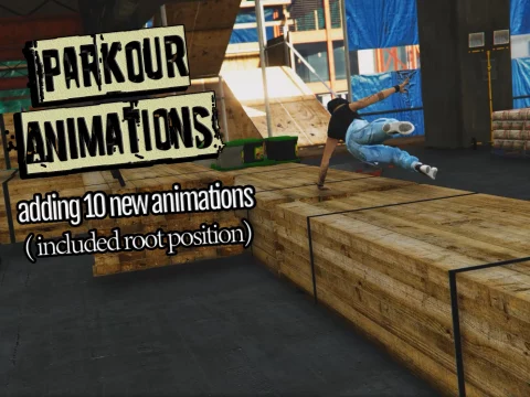 Parkour animations