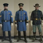 RDR2 law agency uniforms for MP Male V1.0
