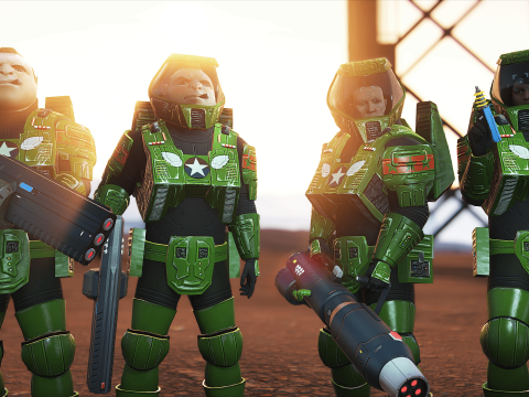 Republican Space Ranger Outfit [MP Male/MP Female] V1.0
