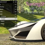 TuningShops: Customizable Vehicle Shops, anywhere you want V1.0