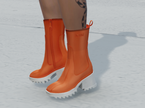 Winter galoshes for MP Female V1.0