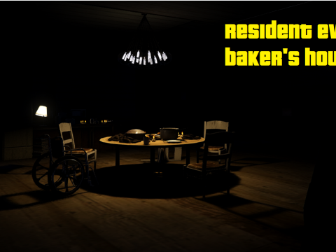 Baker's house from Resident Evil 7 horror + enemies (menyoo) 1.0