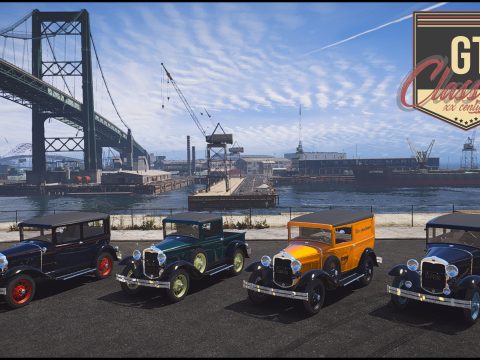 1930 Ford Model A Pack [Add-On | Extras | Sound | VehFuncs V | LODs] 1.0a