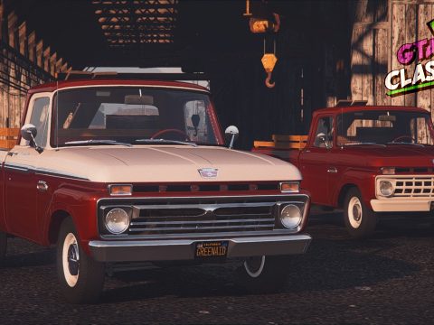 1965-66 Ford F-100 Pack [Add-On | Extras | VehFuncs V | LODs] V1.0