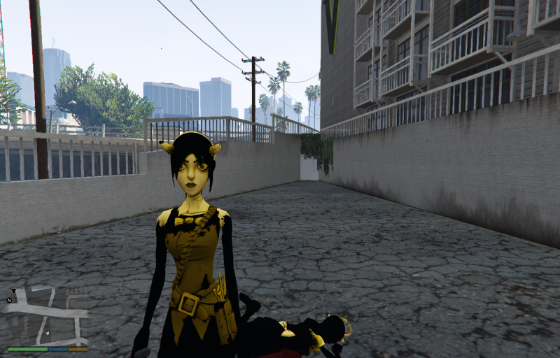 Download Allison Angel from Bendy and the Ink Machine for GTA San Andreas
