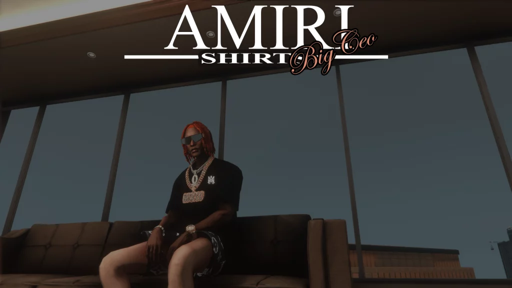 Amiri T-Shirts For MP Male V1.0