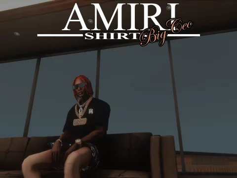 Amiri T-Shirts For MP Male V1.0