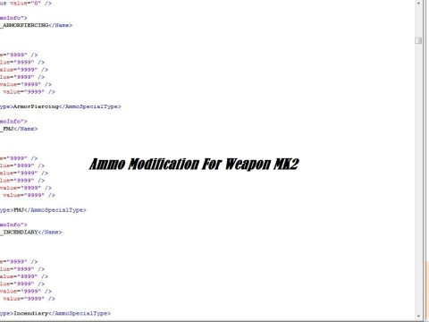 Ammo Modification For Weapon MK2 (Weapon.meta) V2.0