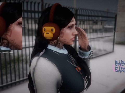 Baby Milo Earmuffs for MP Male / Female V1.0