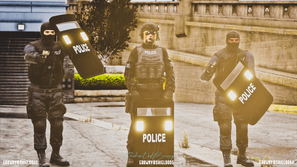 Ballistic shield pose pack V1.0