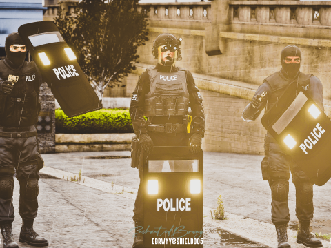 Ballistic shield pose pack V1.0