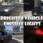 Brighter Vehicle Emissive Lights V1.0