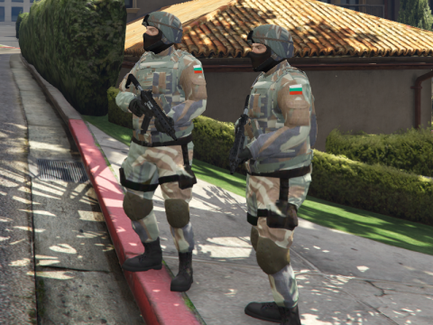 Bulgarian Military Soldiers (Replace) V1.0