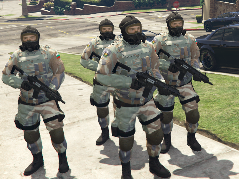 Bulgarian Military Soldiers (Replace) V1.0 – GTA 5 mod