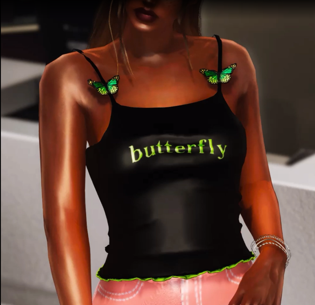 Butterfly Top for MP Female V1.0