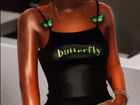 Butterfly Top for MP Female V1.0