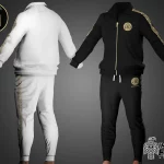 Clean Versace Tracksuit for MP Male V1.0
