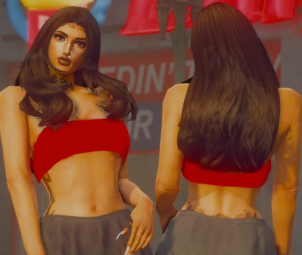 Decisions Hair For MP Female V0.1