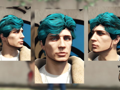 Fluffy Hair for MP Male V1.0